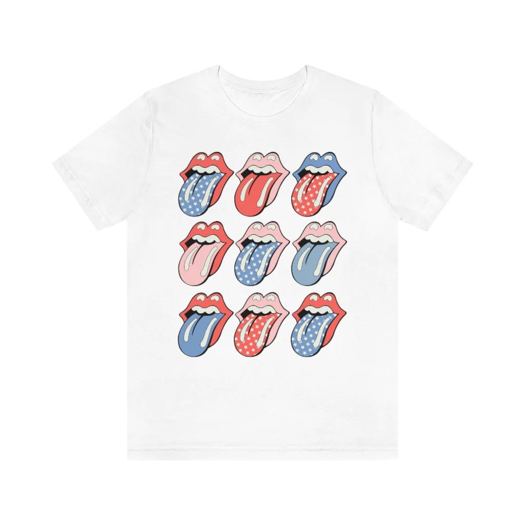Flags Out Tongues Out Unisex Tee | Always Stylish Mama