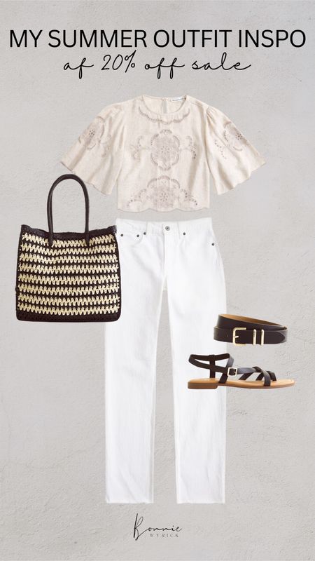 Memorial Day Weekend Sale - Summer Outfit Inspo ☀️ Midsize Fashion | MDW Sale | Summer Outfit Ideas | 20% Off Sale | White Jeans | Going Out Outfit

#LTKStyleTip #LTKSaleAlert #LTKMidsize