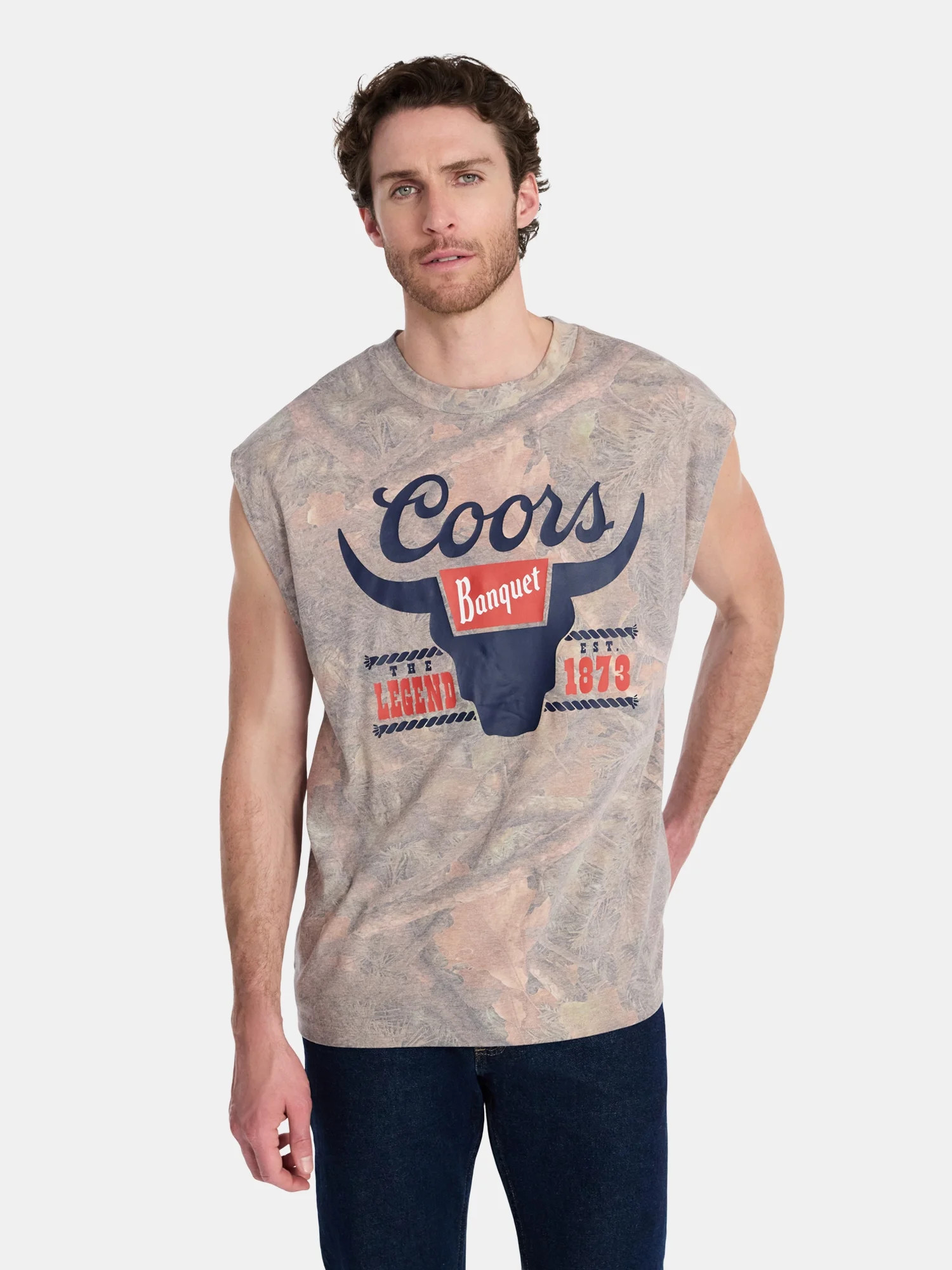 Coors Men's & Big Men's Graphic Muscle Tank Top, Sizes XS-5XL | Walmart (US)