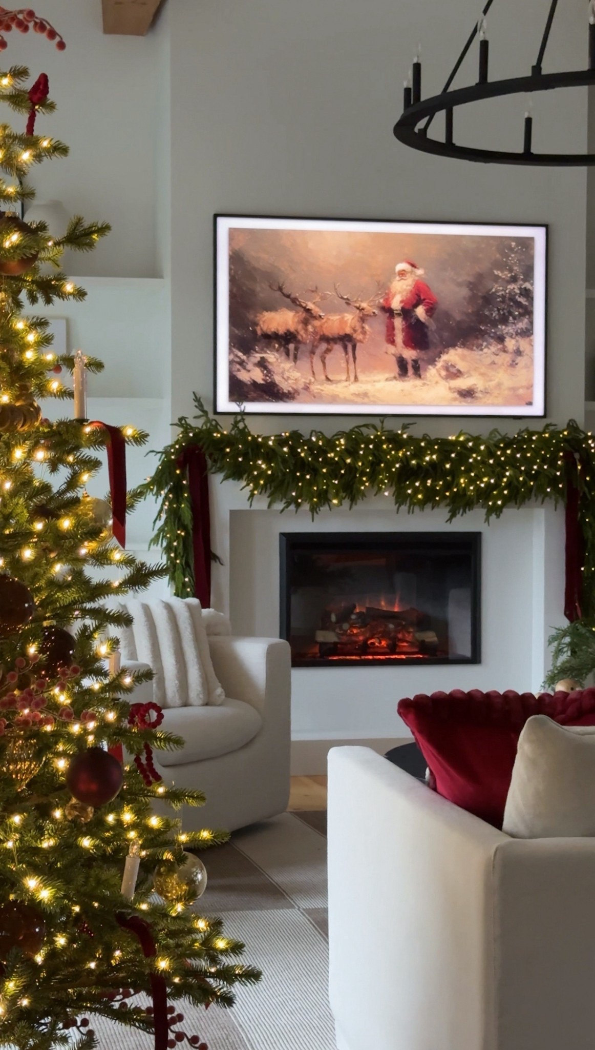 Classic Christmas | ♥️

After years of neutral Christmas decor adding reds and burgundy tones just feels right. I love the rich contrast and classic Christmas feel 🎅🏻 

Holiday decor | Christmas decor | Christmas home decor | Christmas mantle | Christmas tree decor | Christmas living room decor | cozy Christmas decor | red Christmas 

#christmasdecor 
#christmaslivingroom
#classicchristmas 
#ralphlaurenchristmas 
#christmastreeinspo 

#LTKHoliday #LTKHome #LTKSeasonal