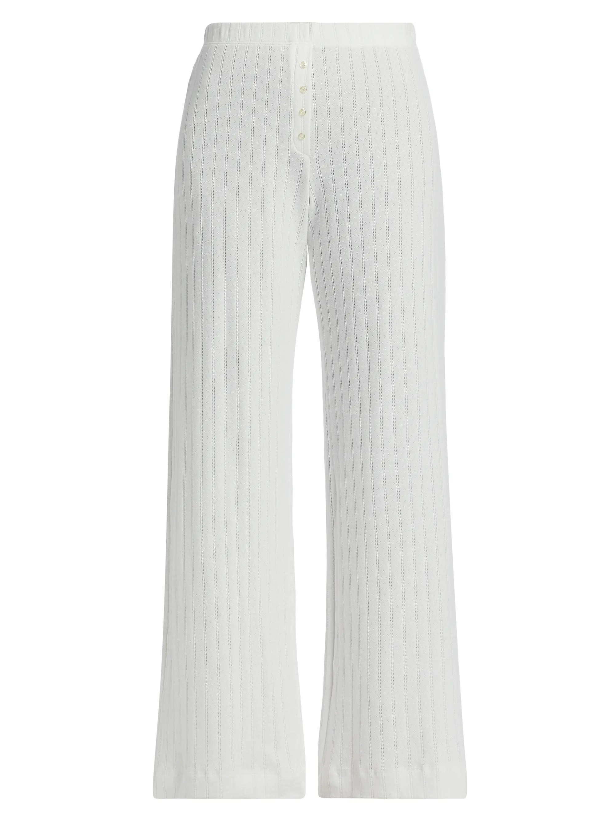 Leset Boxer Rib-Knit Pants | Saks Fifth Avenue | Saks Fifth Avenue