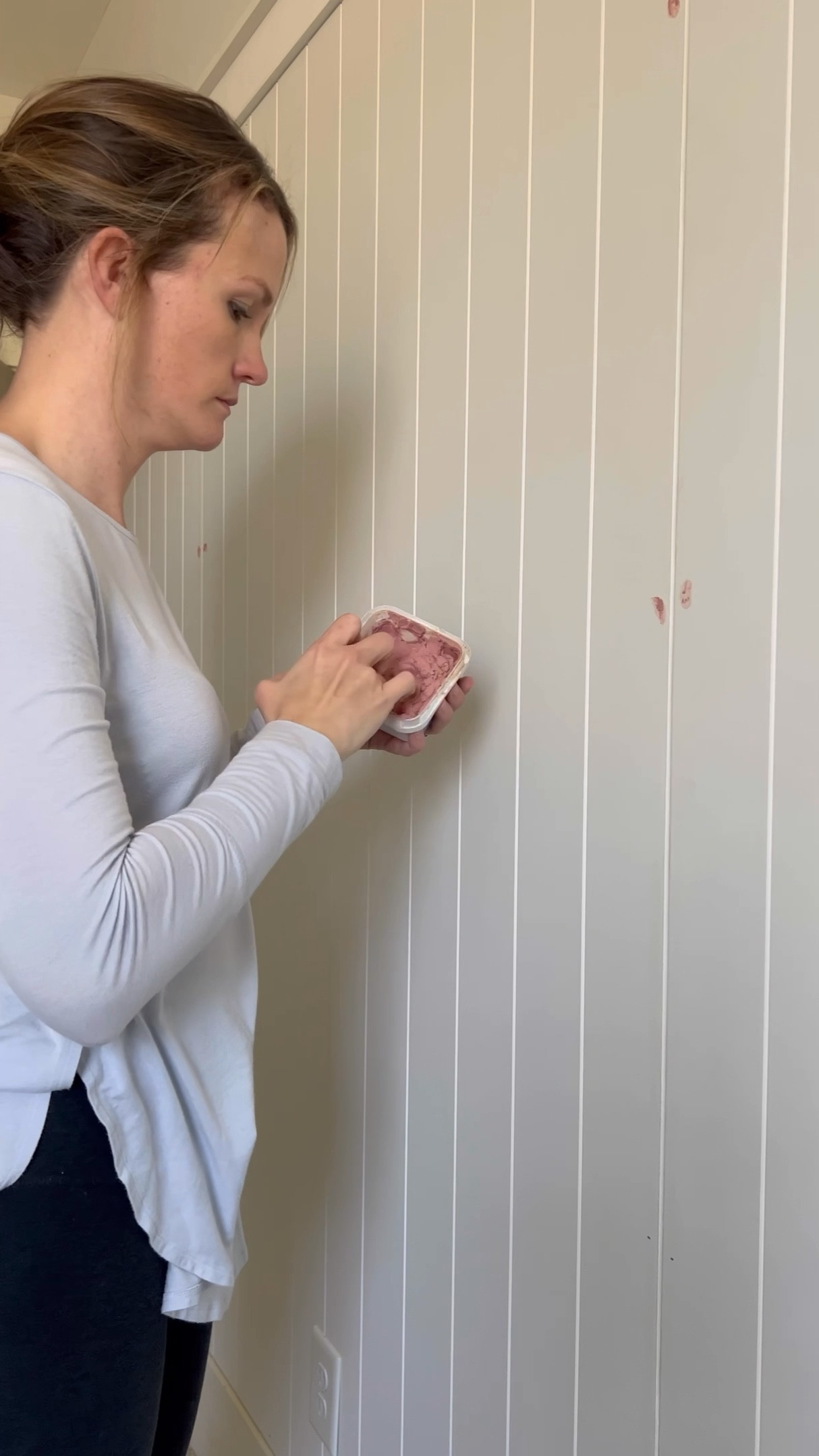 DIY shiplap project! Shiplap panels trim caulk wood filler caulk gun wall treatment home decor and design boys bedroom kids room 

#LTKunder50 #LTKFind #LTKhome