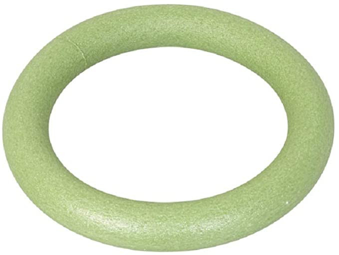A&T Designs 10 inch Green Foam Floral Ring for Floral Wreath Making - DIY Crafting Centerpieces C... | Amazon (US)
