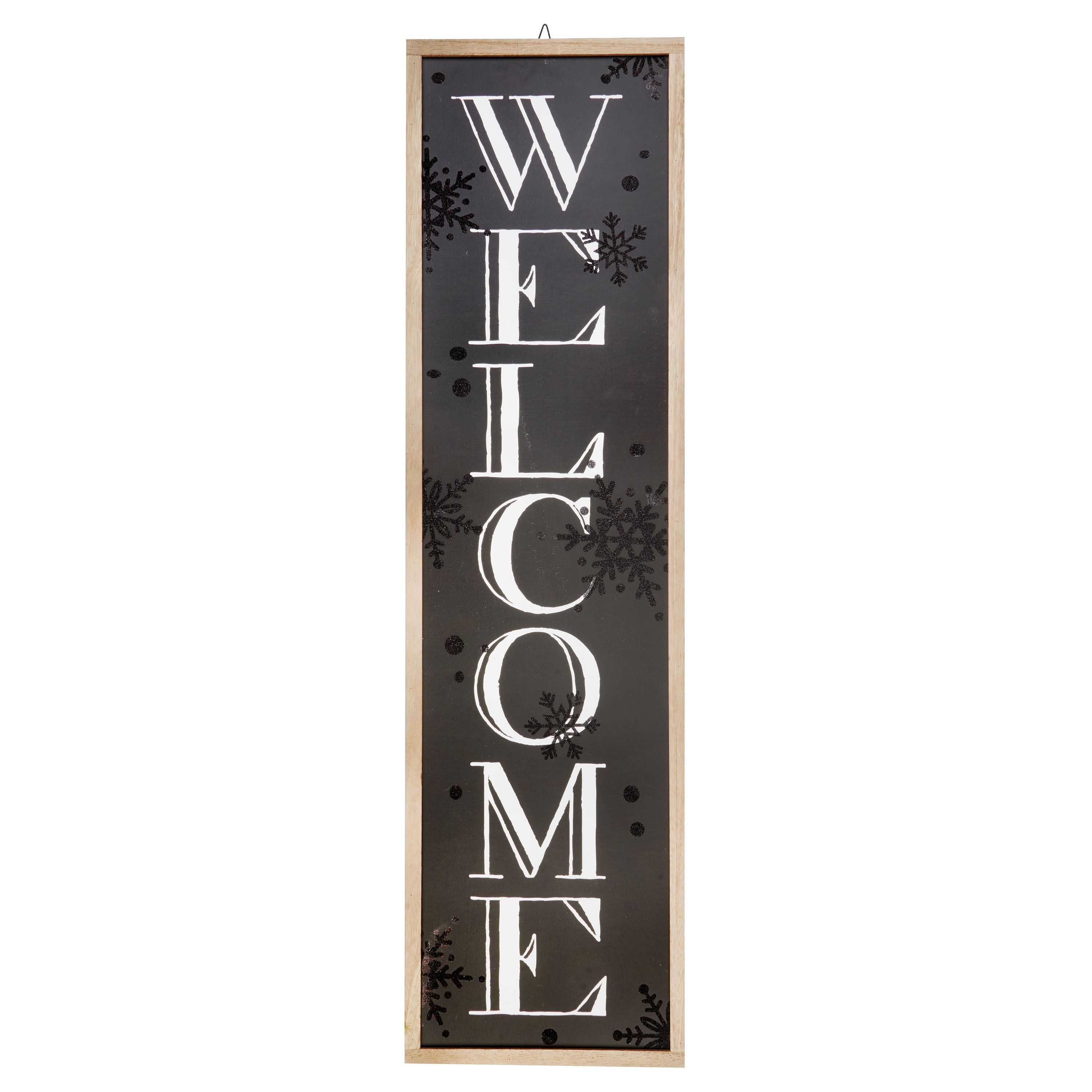 Holiday Time 44in Welcome Sign | Walmart (US)
