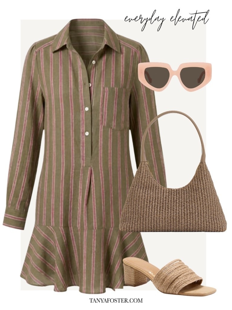 Great shirtdress for late summer and fall!

#LTKootd #LTKSeasonal