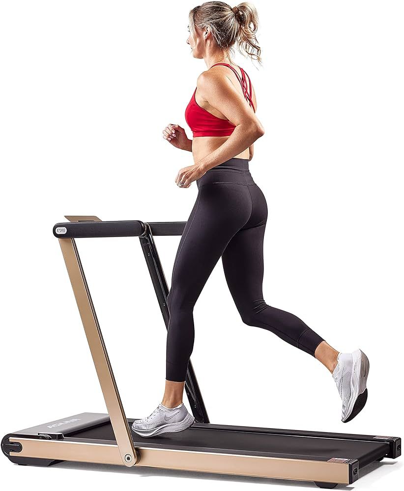 Sunny Health & Fitness ASUNA Premium Slim Folding Treadmill Running Machine with Speakers for Hom... | Amazon (US)