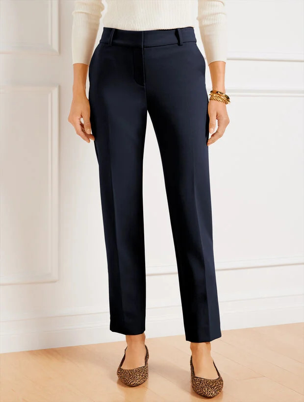 Talbots Hampshire Straight Ankle Pants | Talbots