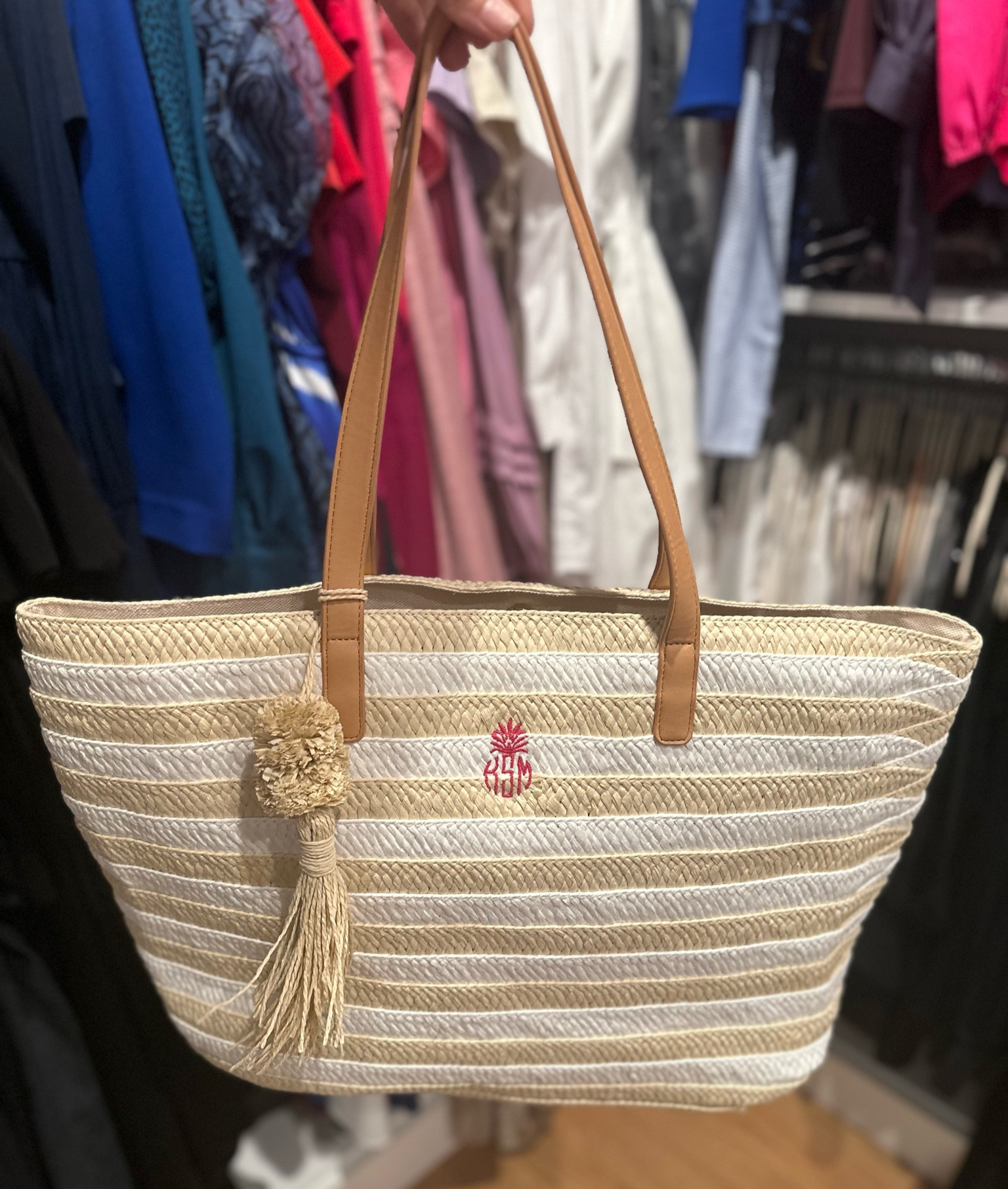 New beach bag/pool bag for the summer! Lots of cute options from Mark & Graham. 

#LTKTravel #LTKItBag #LTKSwim