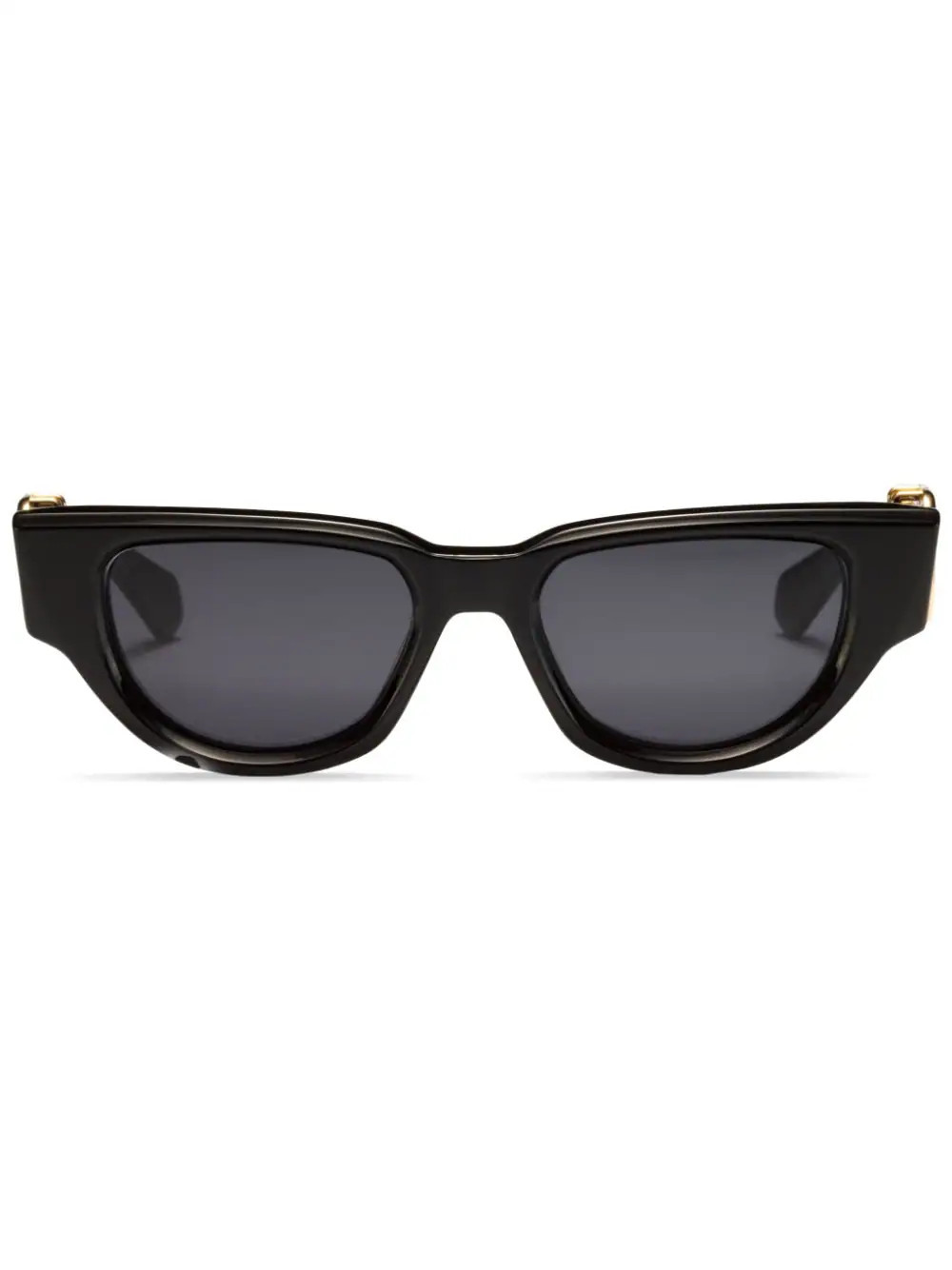 VALENTINO GARAVANI EYEWEAR VLogo Signature cat-eye frame sunglasses - Black | Farfetch Global