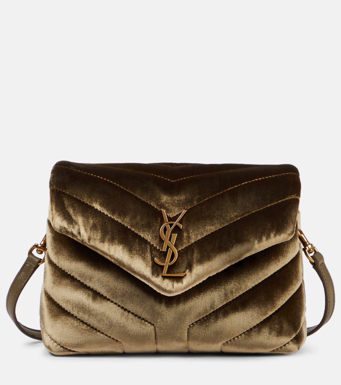 Loulou Toy velvet shoulder bag | Mytheresa (US/CA)
