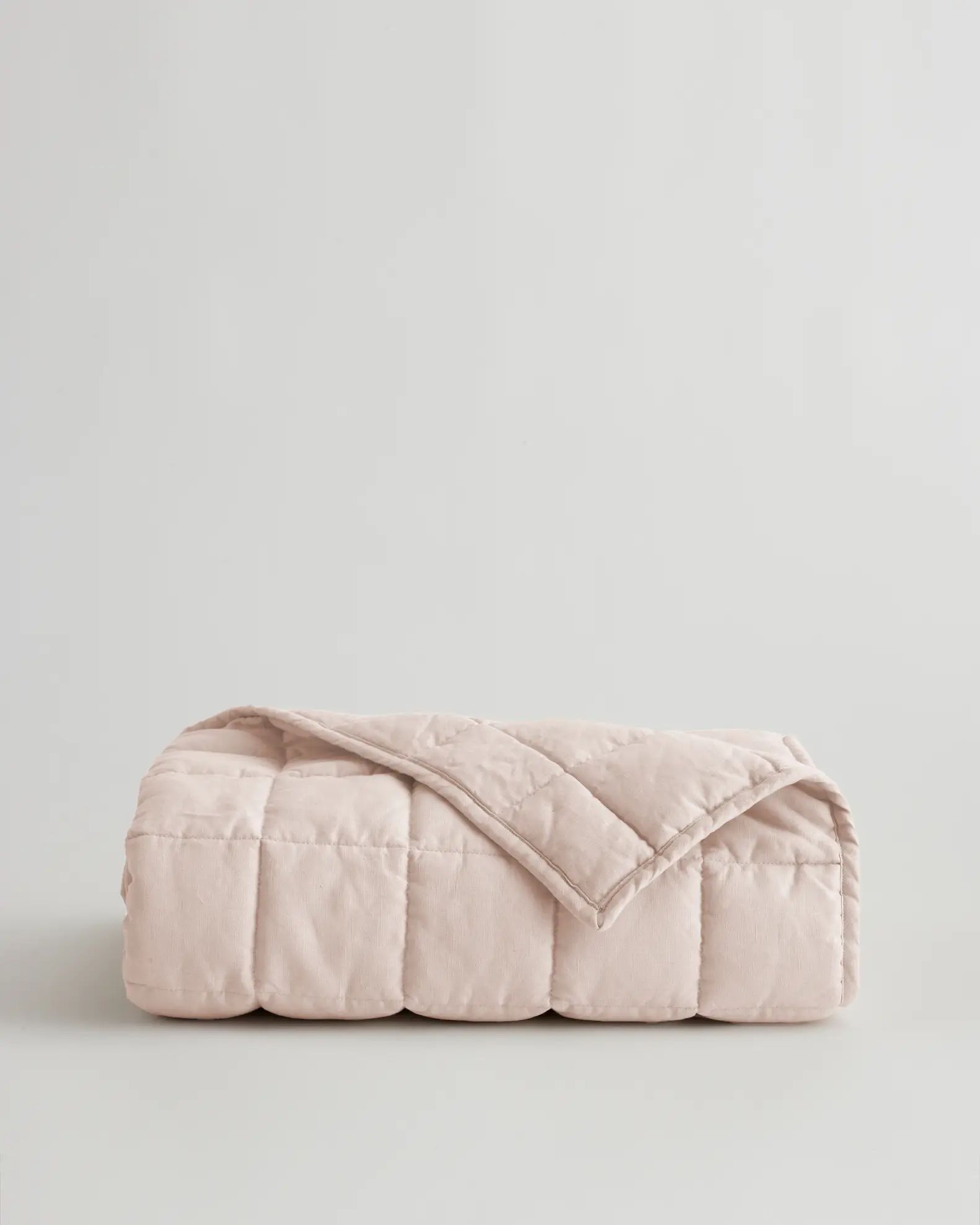 Linen Crib Quilt | Quince