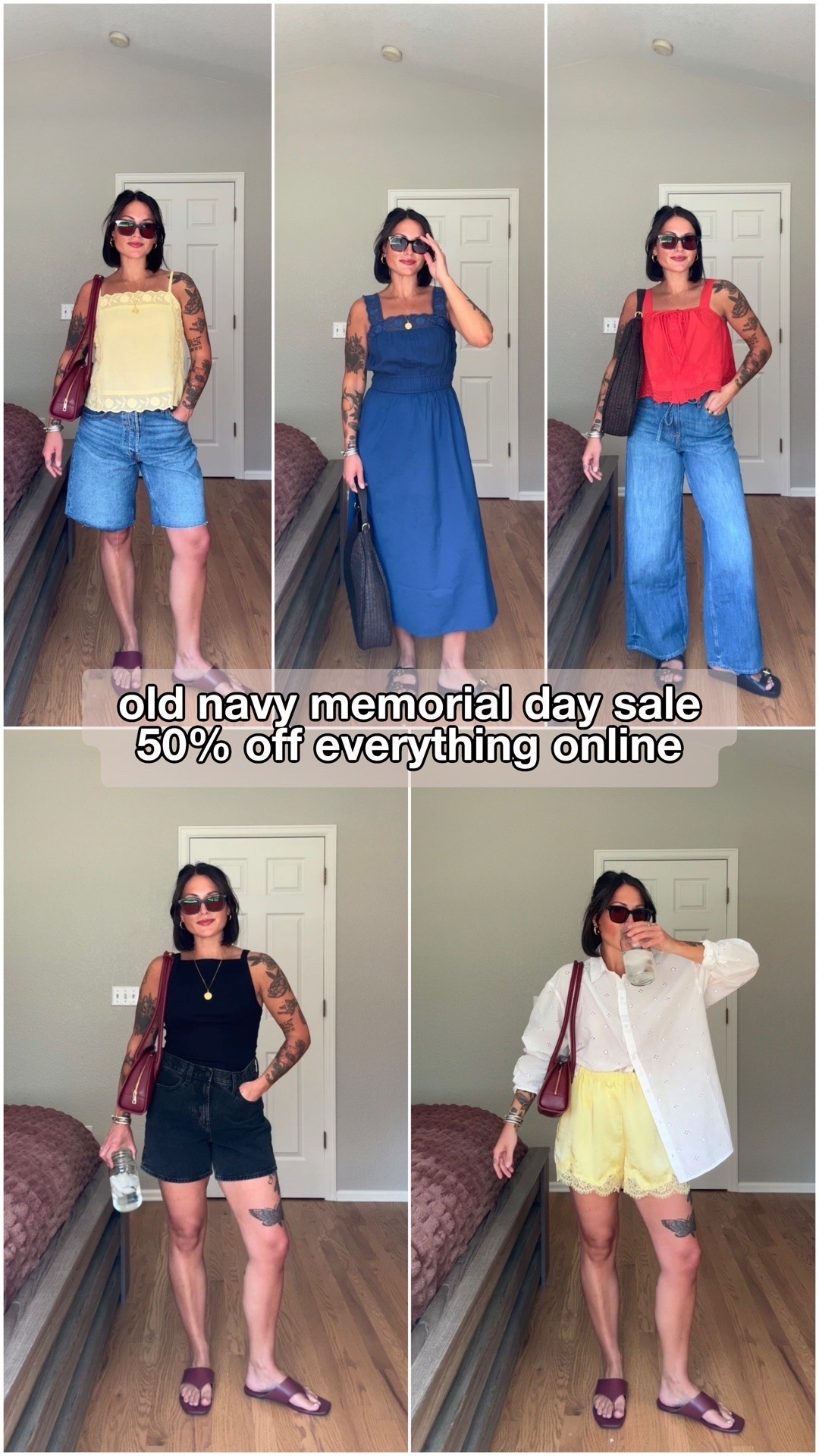 50% off everything online at Old Navy! ❤️ #oldnavy #oldnavypartner #oldnavystyle #oldnavyfinds

#LTKootd #LTKSeasonal #LTKSaleAlert