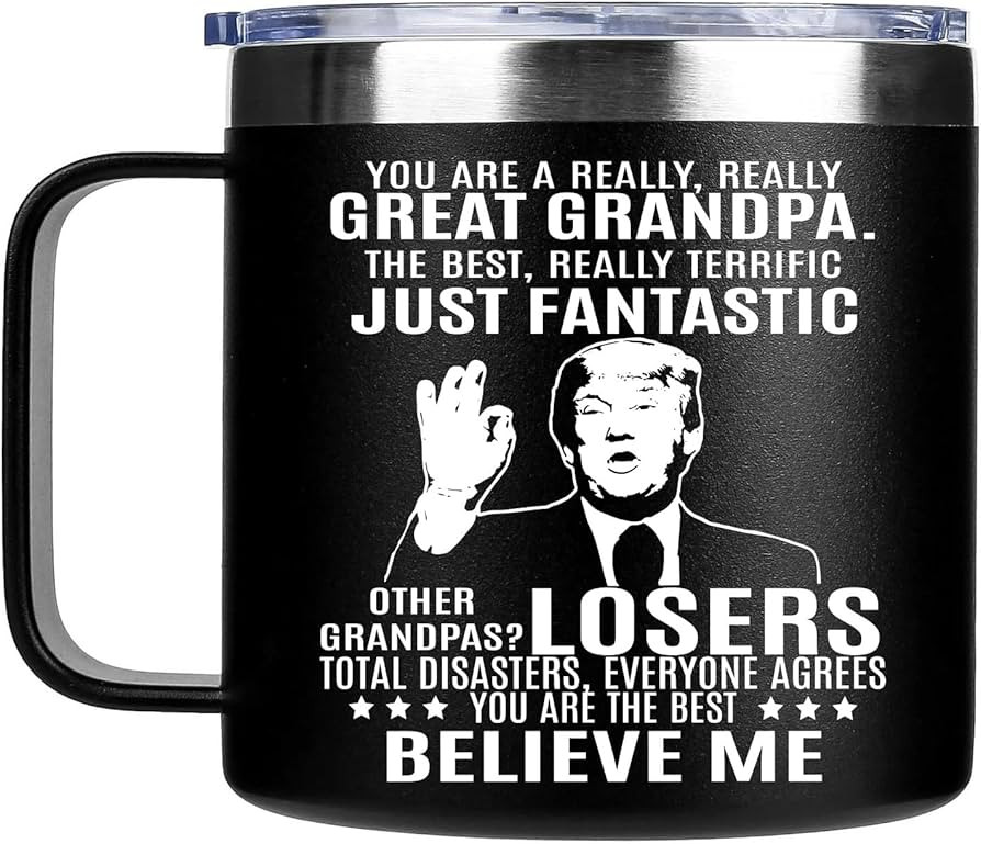 Grandpa Gifts For Birthday - Funny Christmas Gifts For Grandpa From Granddaughter Grandson | Amazon (US)