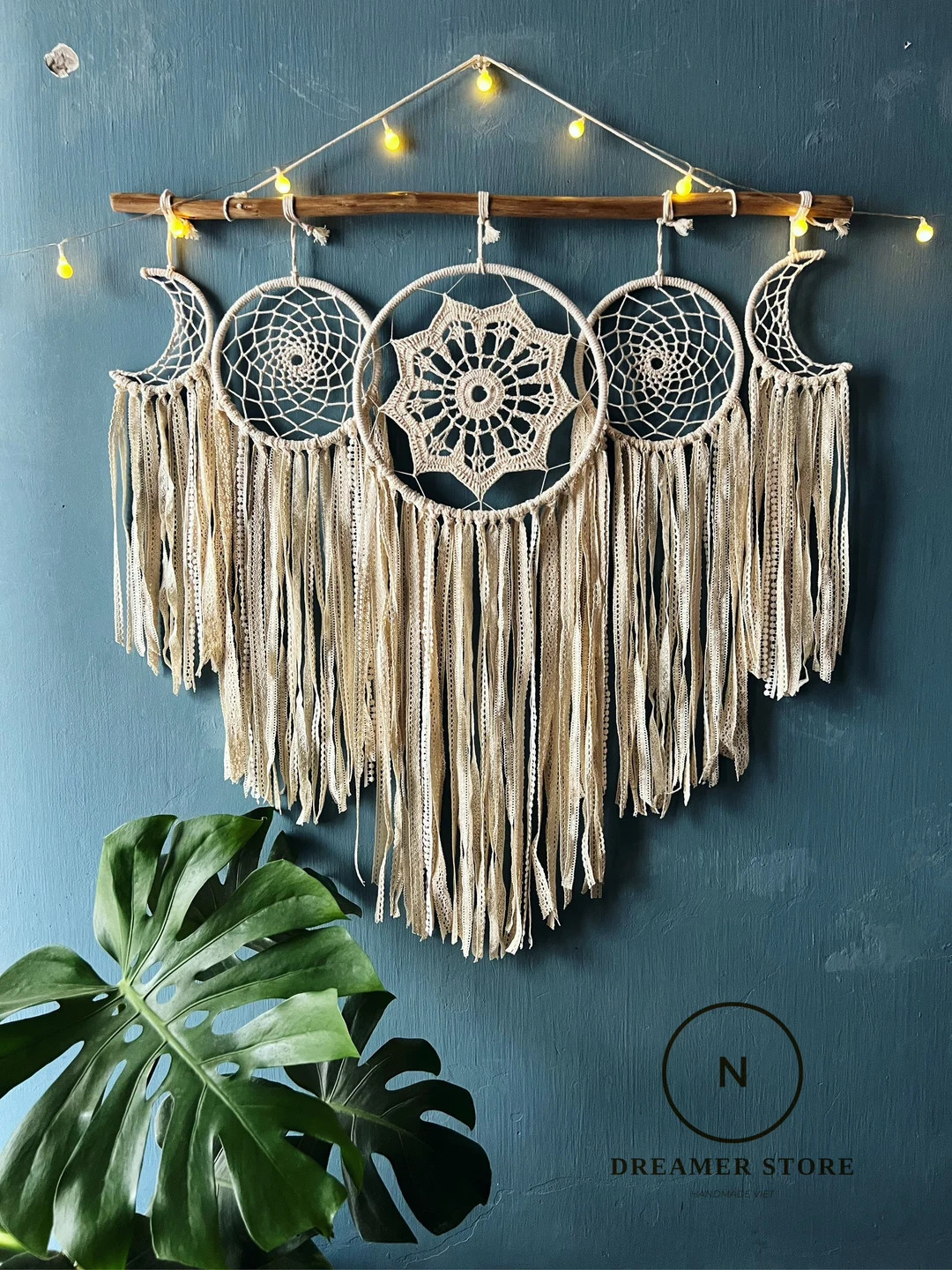 Dreamcatcher Wall Hanging, Dreamcatcher Decorate the Headboard, Dreamcatcher Bedroom Decoration, ... | Etsy (US)