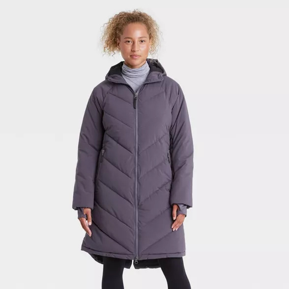 Women's Mid-Length Puffer Jacket - All in Motion™ | Target