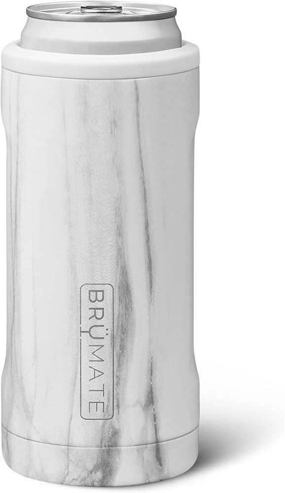 BrüMate Hopsulator Slim Can Cooler Insulated for 12oz Slim Cans | Skinny Can Insulated Stainless... | Amazon (US)