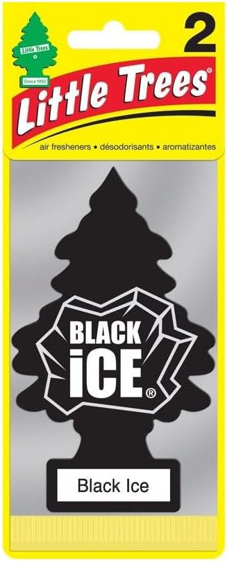 Black Ice Little Trees Air Fresheners (2-Pack) | Amazon (US)