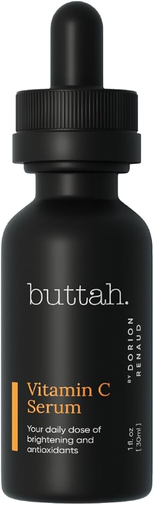 Buttah Skin Vitamin C Serum 1 FL oz e 30mL - For Face - Vitamin E - Ferulic Acid - Green Tea | Amazon (US)