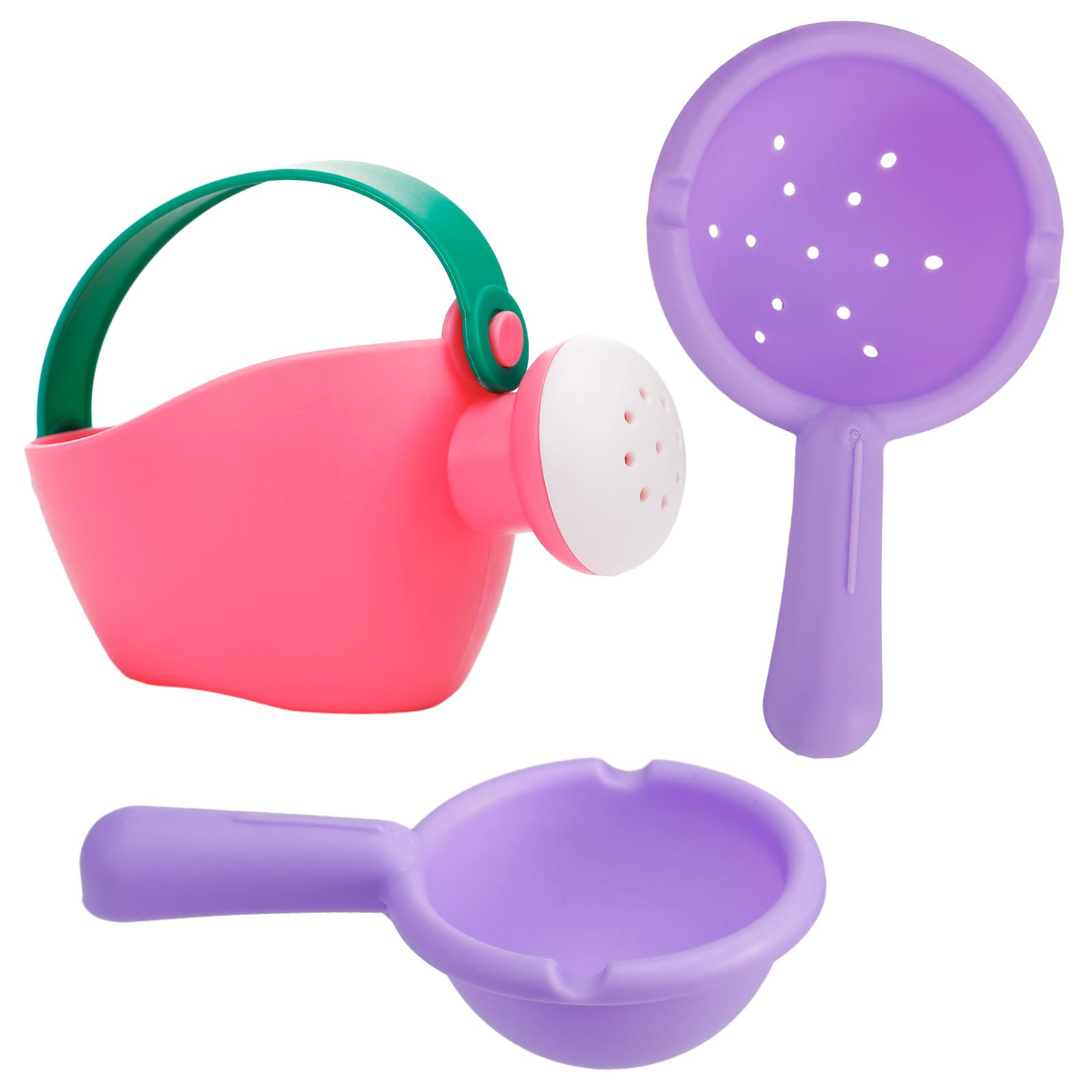 Small Soft Bath Toys for Toddlers 1-3 - Super Easy to Clean Water Table Toys Baby Tub Swimming Po... | Amazon (US)