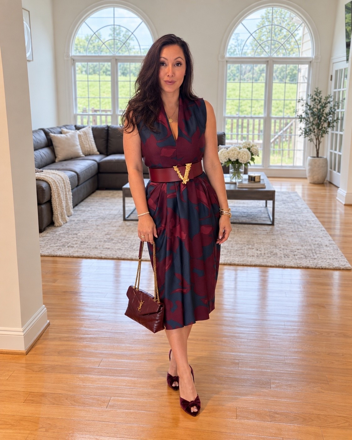 This dress is even more gorgeous in person! Great material that holds shape, and of course pockets!

#LTKOver40 #LTKSeasonal #LTKSaleAlert