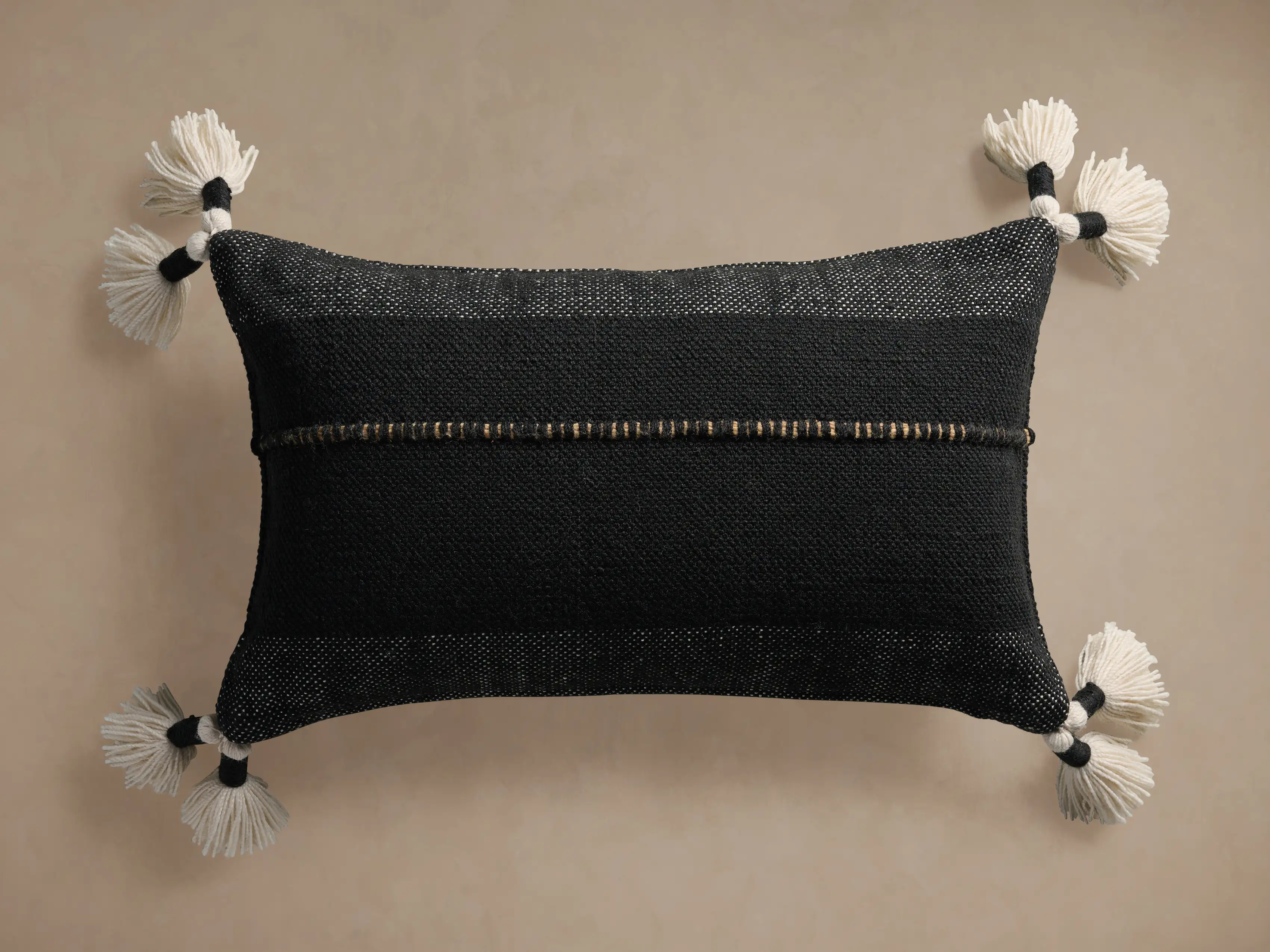 Surada Outdoor Lumbar Pillow Cover | Arhaus