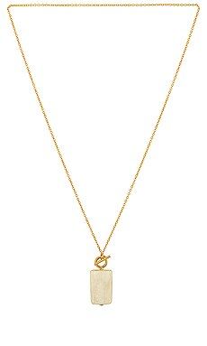 White Rectangle Medallion Necklace
                    
                    SOKO | Revolve Clothing (Global)