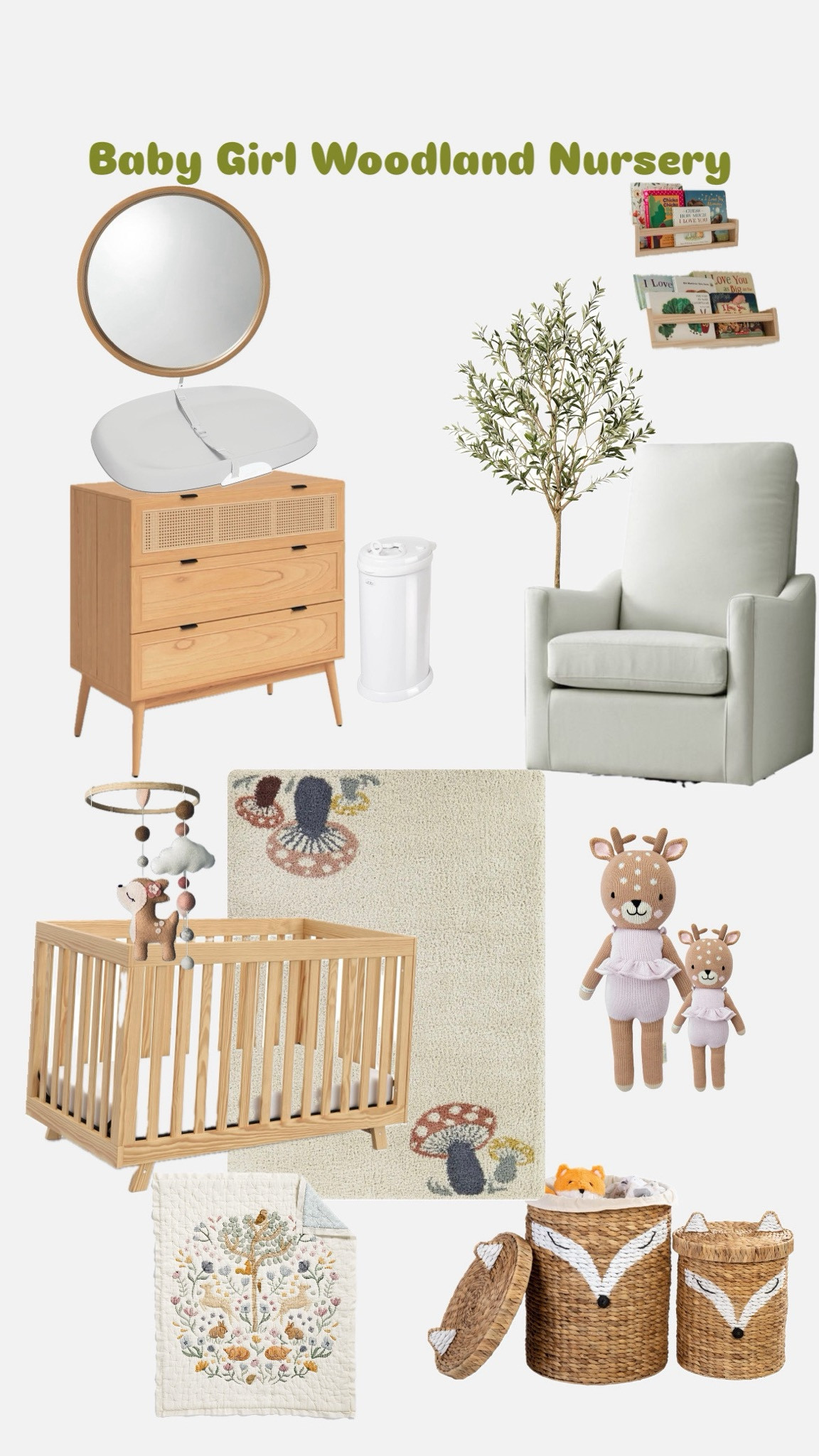Baby girl woodland nursery decor

#LTKBaby #LTKHome #LTKFamily
