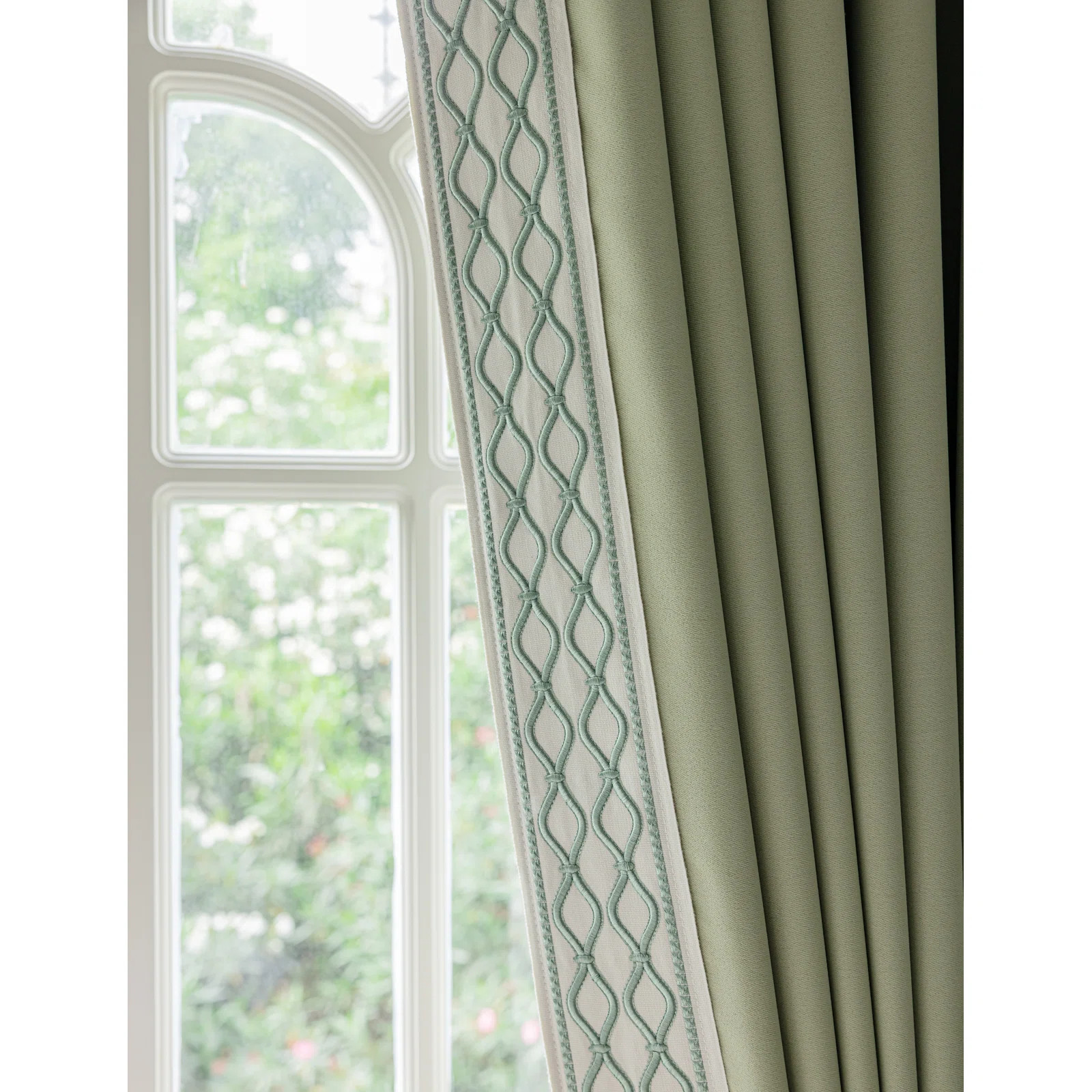 Jayde Cotton Blend Room Darkening Curtain Panel Pair | Wayfair North America