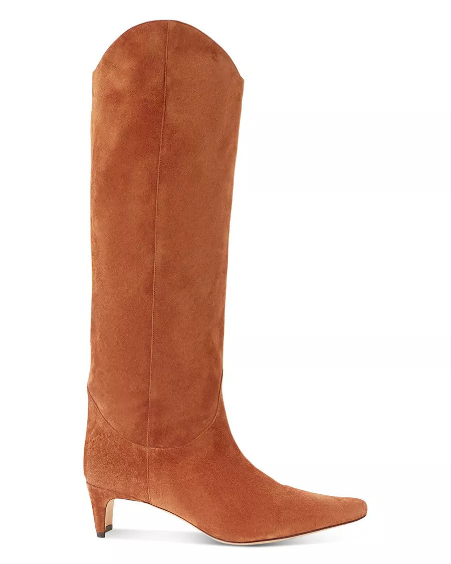 Women's Western Wally Suede Tall Boots | Bloomingdale's (AU)