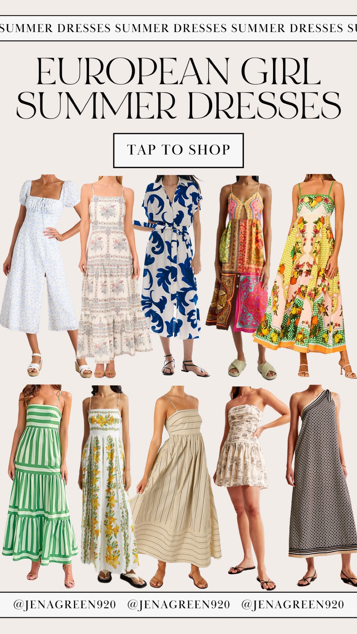 European girl summer dresses | European vacation dress | floral summer dress | colorful summer dress 

#LTKStyleTip #LTKFindsUnder100 #LTKSeasonal