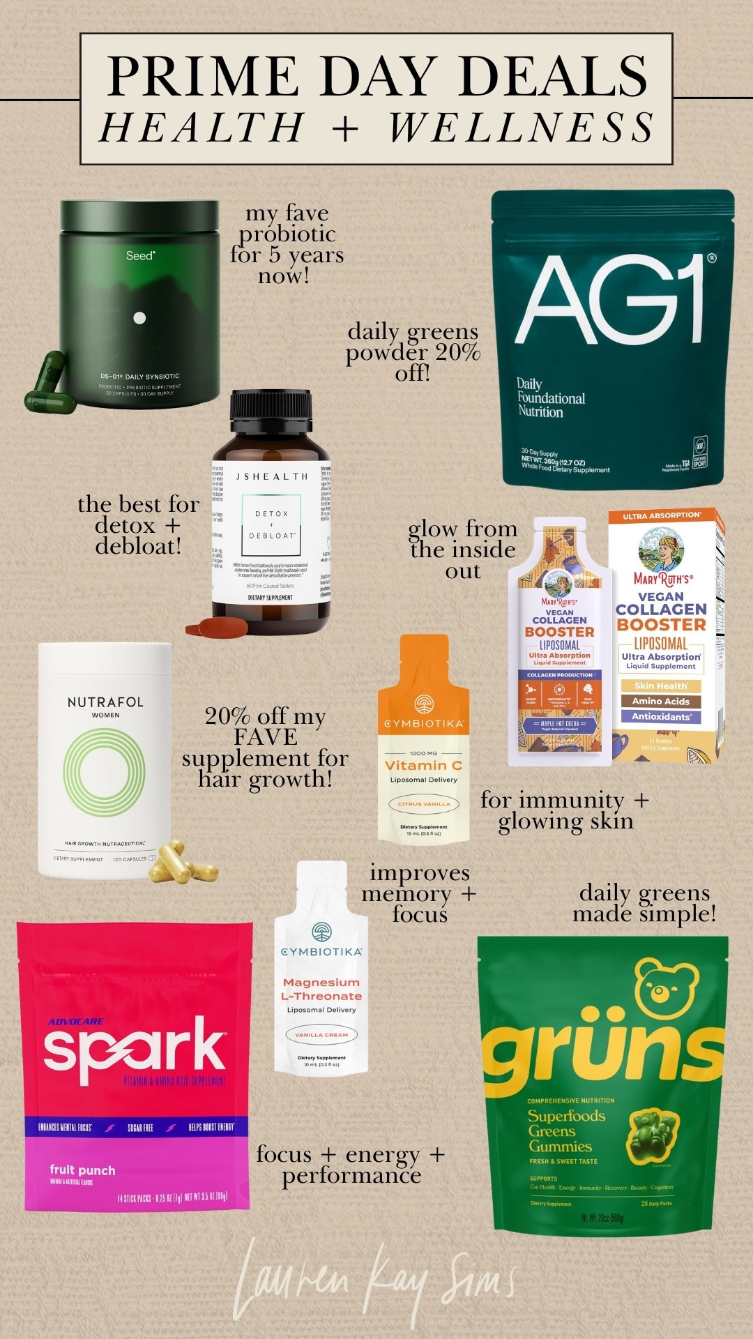 prime day health + wellness favorites!🤭

#LTKSaleAlert #LTKFindsUnder50 #LTKActive