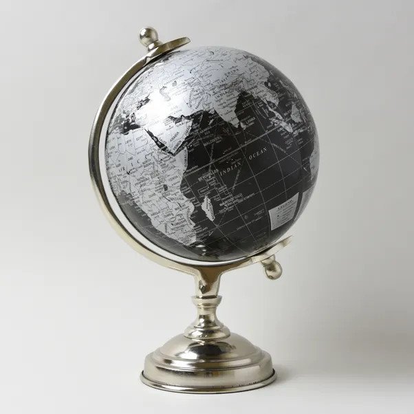 Decor Black and Silver Globe | Dunelm (migrated)
