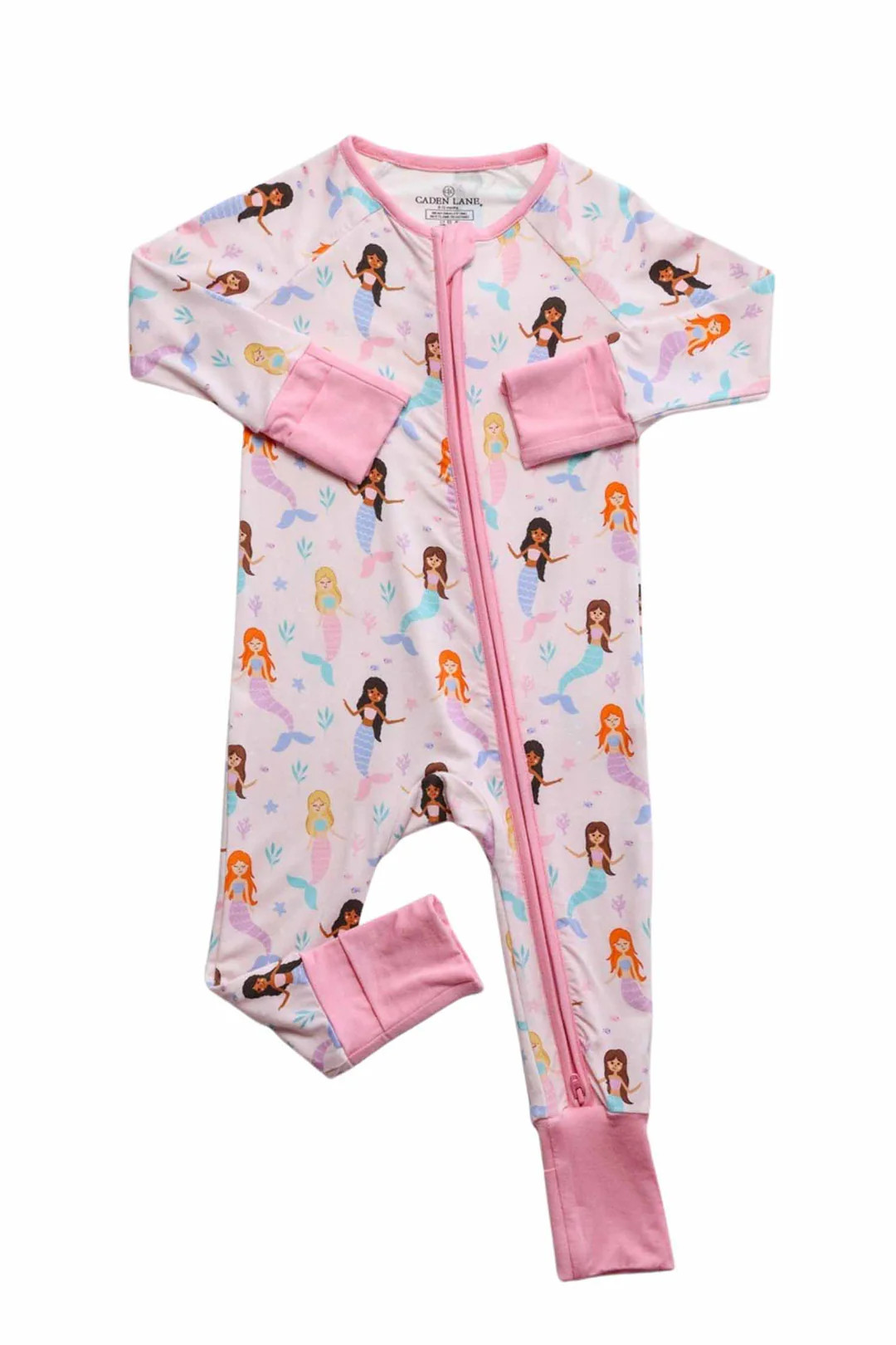 Convertible Zip Romper | Let's Be Mermaids | Caden Lane