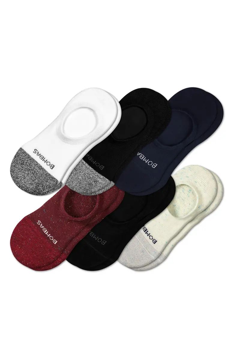 Donegal Assorted 6-Pack Cushion No-Show Socks | Nordstrom