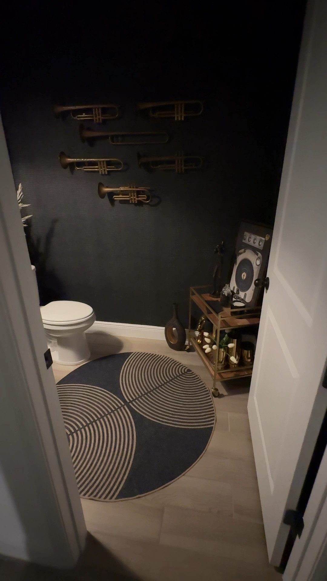 Looking for a great rug to add some character to a space? This #AmazonFind did it for me and gave me the pop I was looking for in this half bath! 

#LTKStyleTip #LTKFindsUnder50 #LTKHome