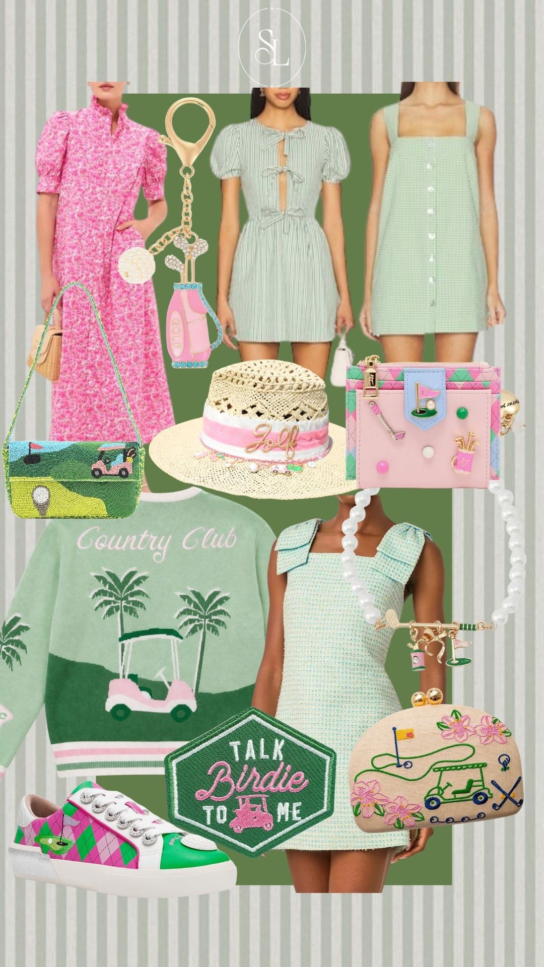 MASTERS OUTFITS ⛳️💚 so many cute golf inspired outfits and accessories! 

#LTKTravel #LTKFestival #LTKootd
