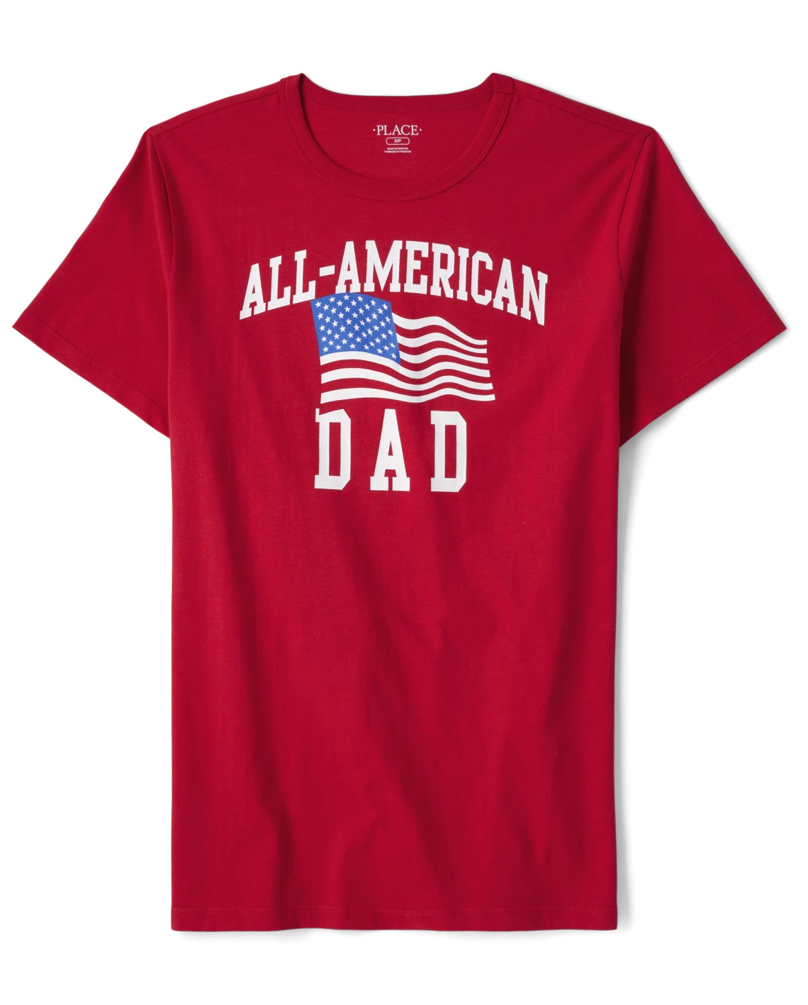 Mens Matching Family All-American Dad Graphic Tee - ruby | The Children's Place