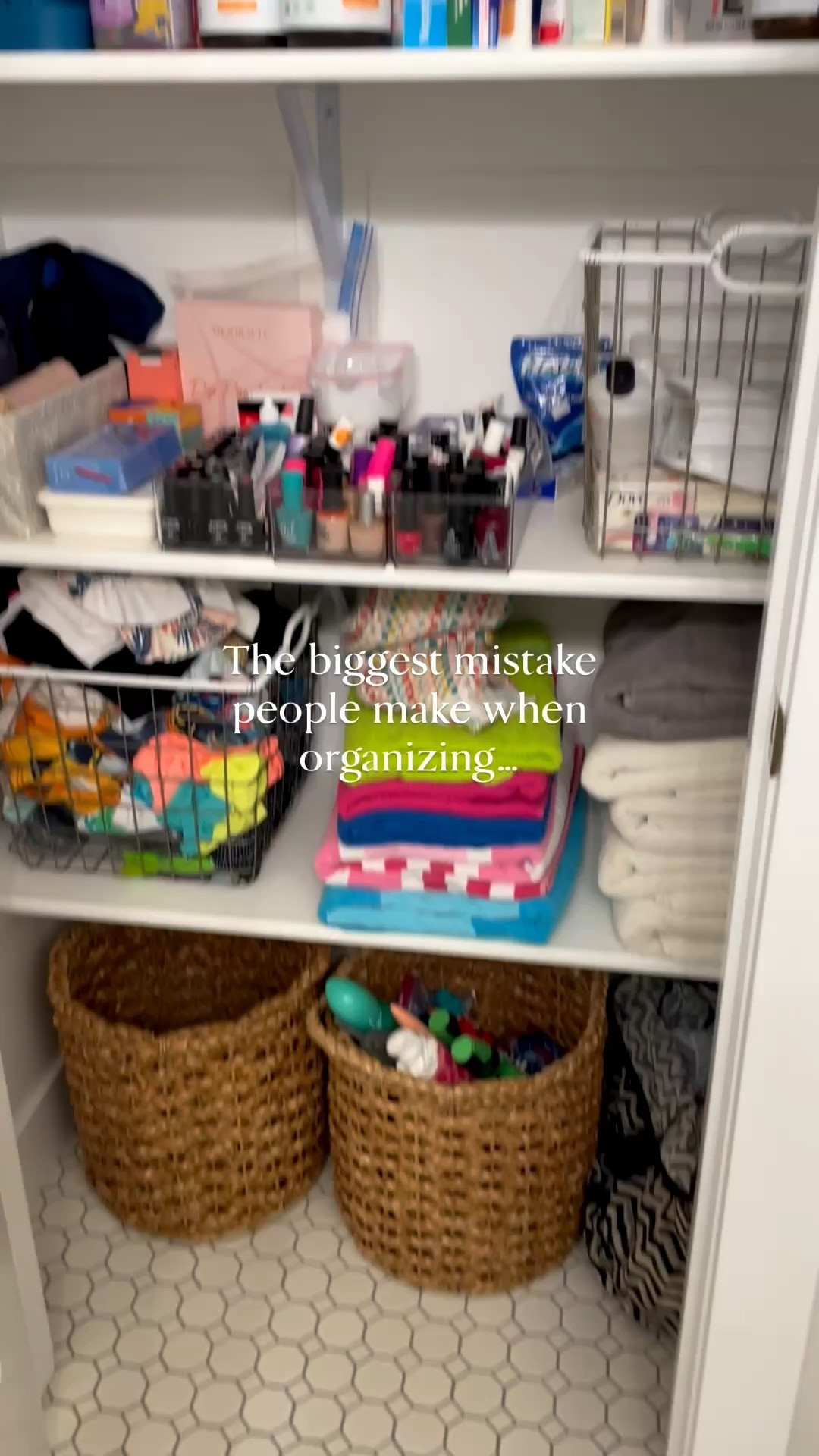 Linked my favorite organizers for the medicine/linen closet 🤍

#LTKHome