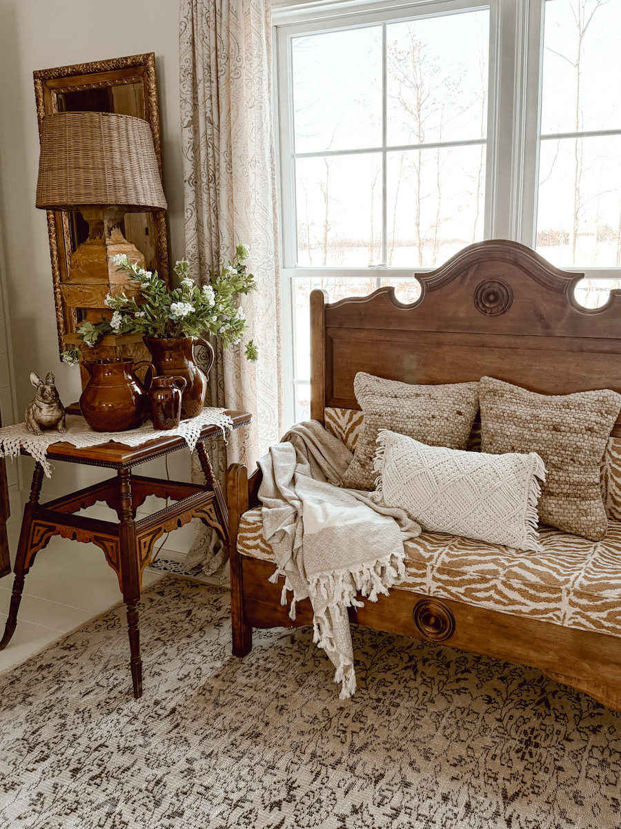 Here is another cozy corner of our home with fun prints and textures all the while sticking to our neutral home decor theme.  

 #LTKHome