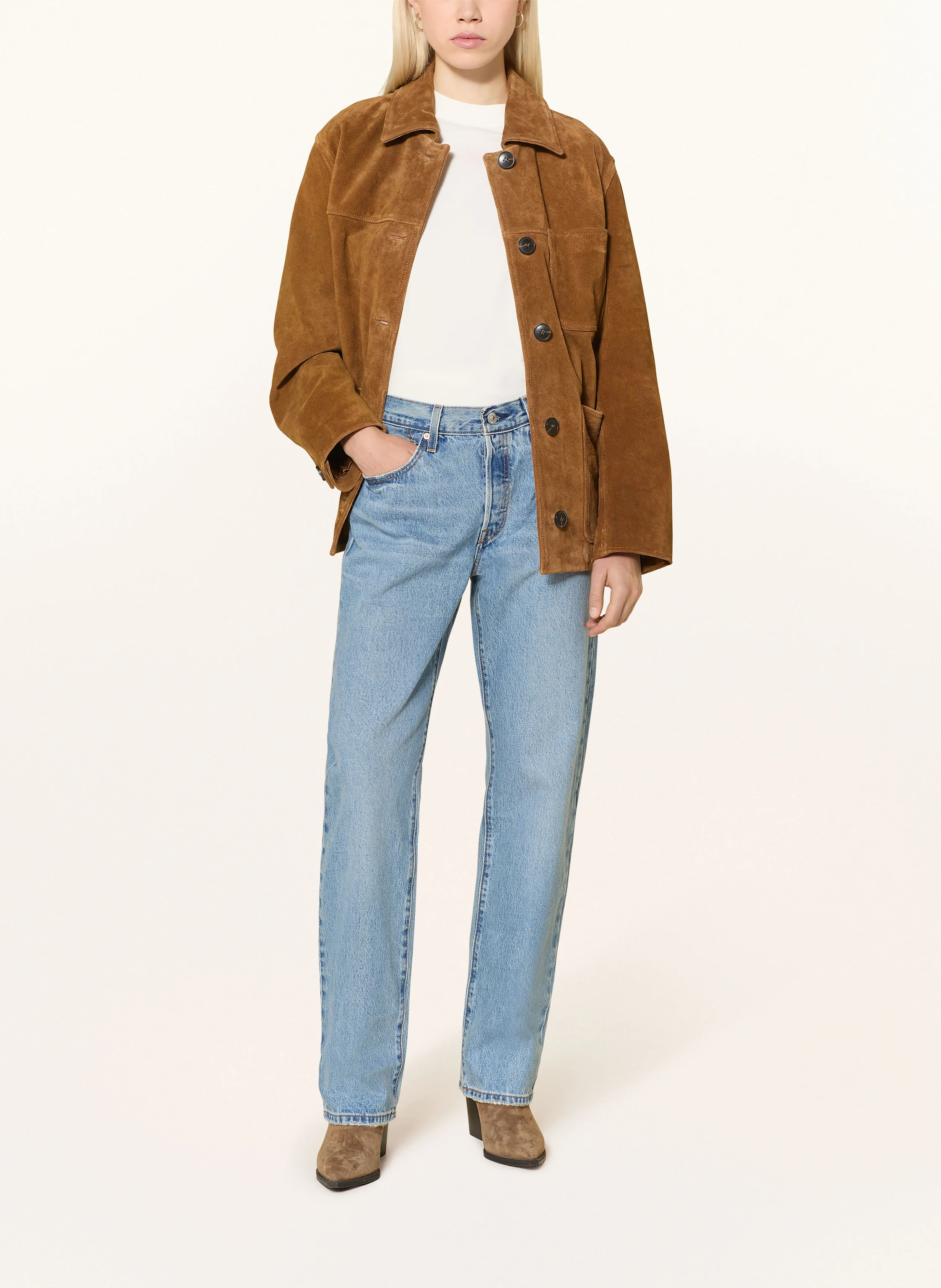 Levi's® Straight Jeans 501 90'S in 06 med indigo - worn in | Breuninger (DACH)