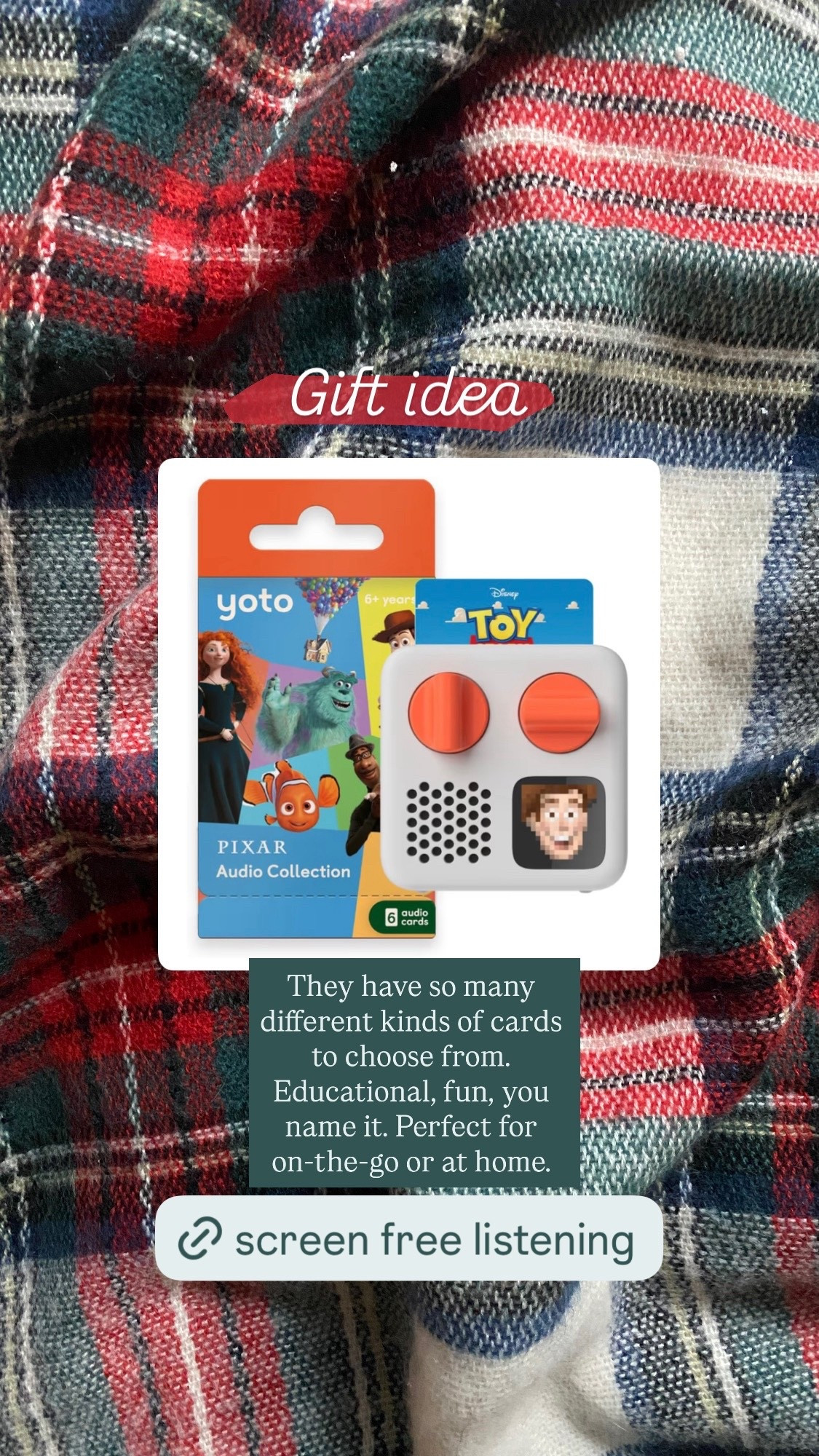 Screen Free listening. Kids stories. Educational gift. Kids gift idea. Christmas gift idea. 

#LTKHoliday #LTKKids #LTKCyberWeek