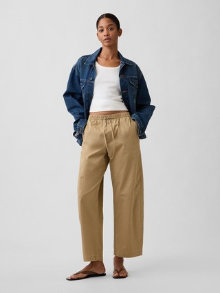 Mid Rise Easy Barrel Khakis | Gap Factory | Gap Factory