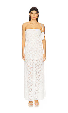 Runaway The Label Kinera Maxi Dress in White from Revolve.com | Revolve Clothing (Global)