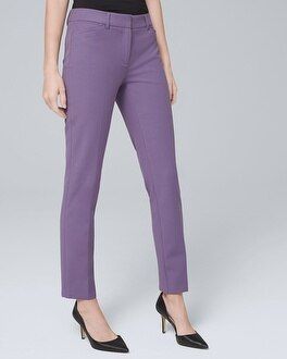 Comfort Stretch Slim Ankle Pants | White House Black Market