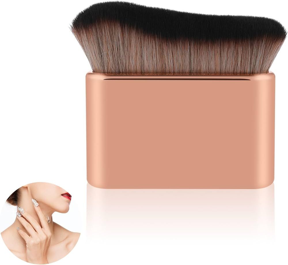Tanning Brush, Body Makeup Brush Self Tanner Brush for Body Kabuki Foundation Brush ody Makeup Bl... | Amazon (US)