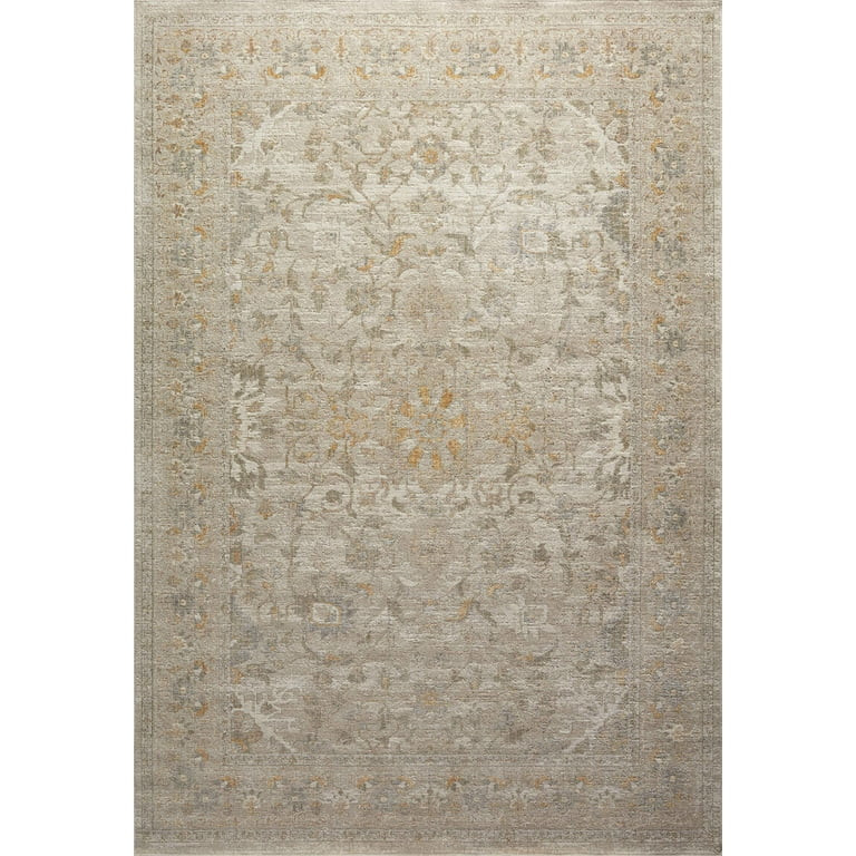 Chris Loves Julia x Loloi Rosemarie Ivory/Natural 9'-0" x 12'-0" Area Rug | Walmart (US)