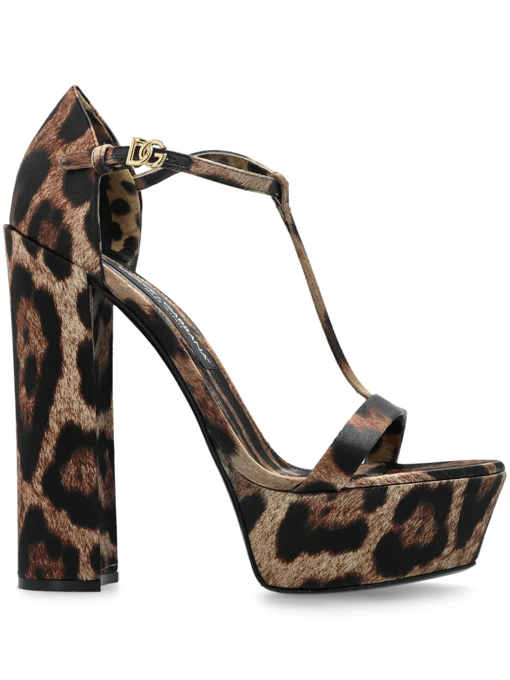 Dolce & Gabbana leopard-print Sandals  | Brown | FARFETCH UK | Farfetch Global