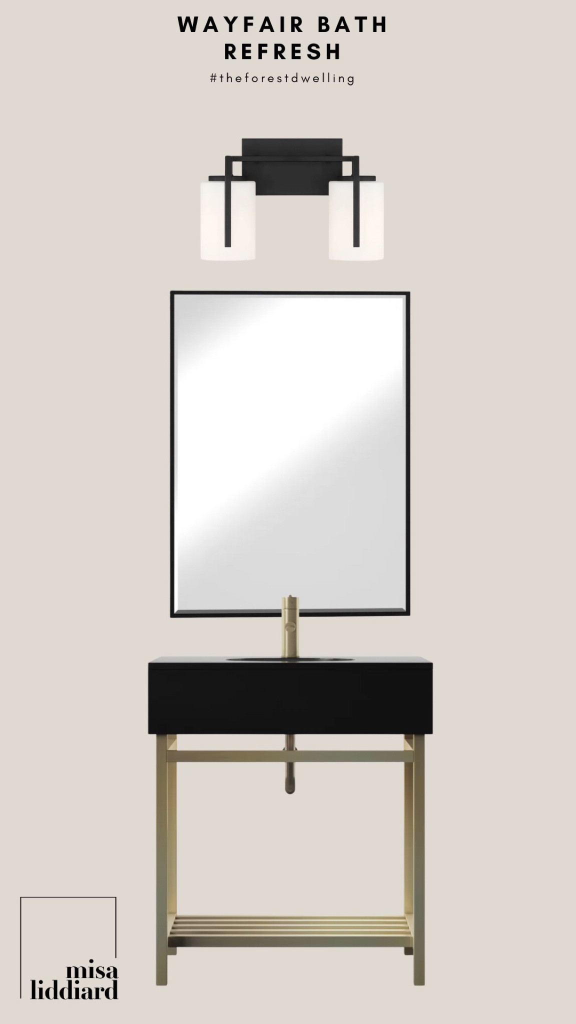 This is a simple but stunning wayfair bathroom refresh. 

#LTKFind #LTKhome