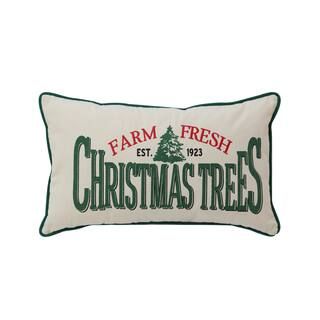 Christmas Trees Lumbar Pillow by Ashland® | Michaels Stores