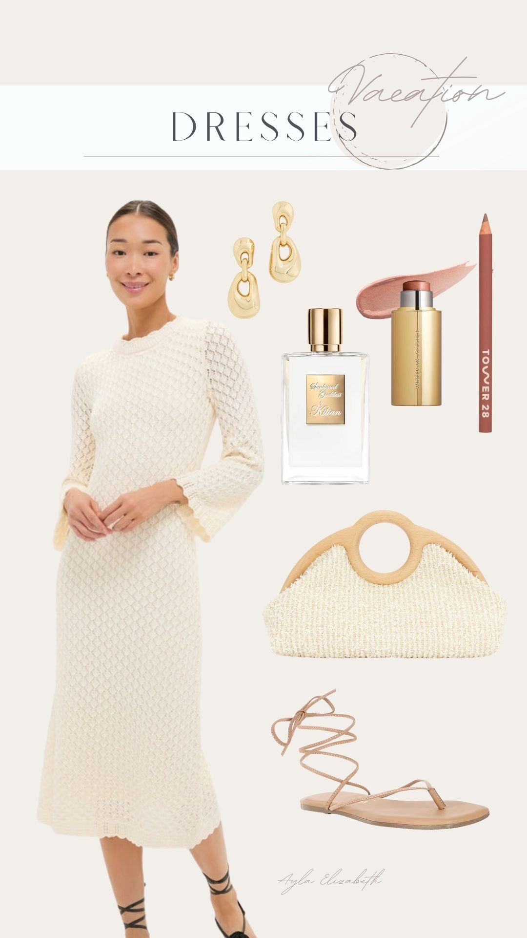 Vacation outfit 🤍  #dress #spring #springbreak #summer 

#LTKootd #LTKSeasonal #LTKTravel